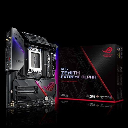 Asus ROG Zenith XTR ALPHA AMD X399 TR4 8DDR4 USB 3.1 M.2-ROG ZENITH