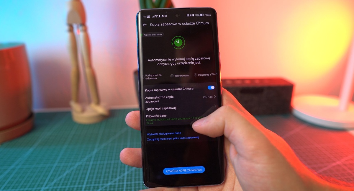 Kopia Zapasowa w Chmurze Huawei