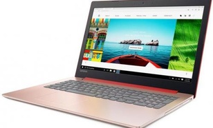 Lenovo Ideapad 320-15IAP (80XR00AJUS) czerwony koral