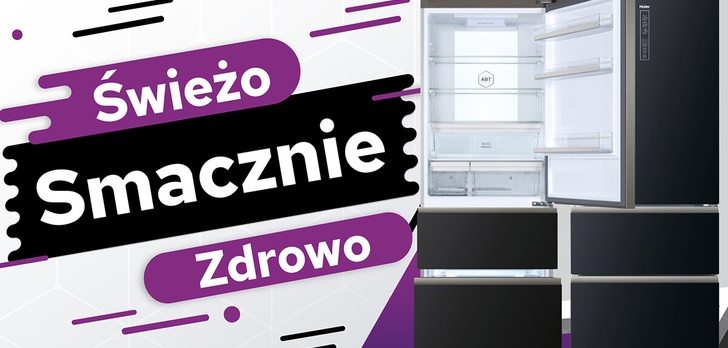 Trzydrzwiowa lodówka firmy Haier z UV? Jedna z ciekawszych na rynku!