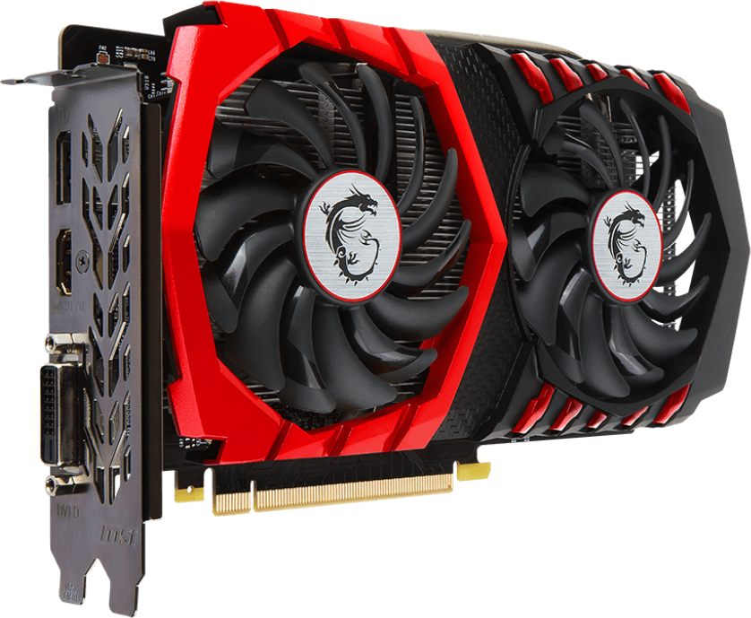 MSI GeForce GTX 1050 Ti GAMING 4GB GDDR5 (128 Bit) HDMI, DP, DVI-D,