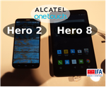 Zdjęcia Alcatel OneTouch Hero 8 i Hero 2