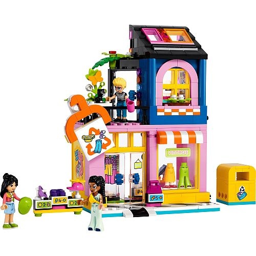 klocki LEGO dla dziewczynek LEGO 42614 Friends Sklep z używaną odzieżą