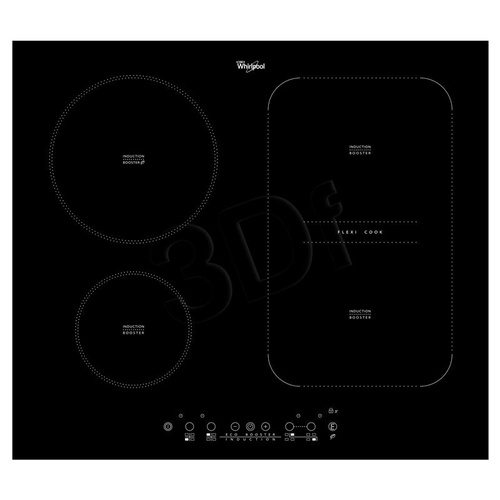 Indukcyjna 4-polowa Whirlpool ACM 808/NE (Czarny)