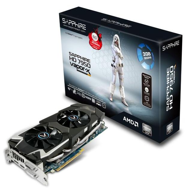 Fabrycznie podkręcony SAPPHIRE HD 7950 z chłodzeniem Vapor-X