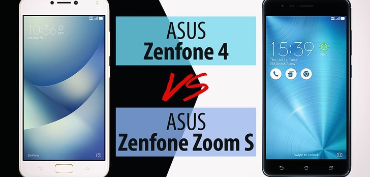 ASUS Zenfone 4 vs ASUS Zenfone Zoom S - Porównanie Smartfonów ASUS
