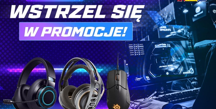 Tani gaming! Słuchawki, mikrofon i myszki taniej o 30%!