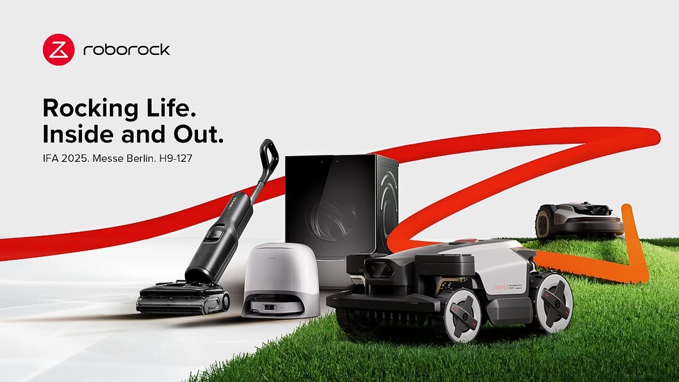 Roborock na targach IFA 2025 - Debiutują roboty koszące z serii RockMow i RockNeo!