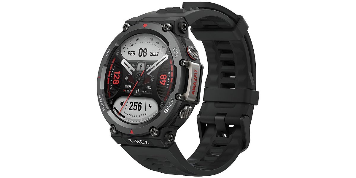 Smartwatch AMAZFIT T-Rex 2 Czarny dla mężczyzny
