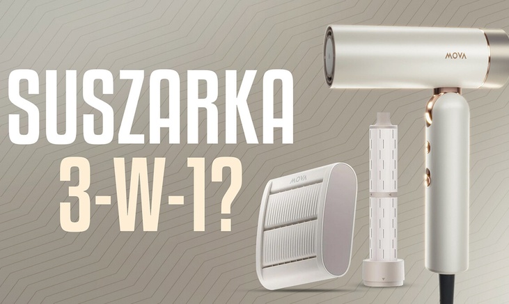 Z nią zrobisz loki i wyprostujesz włosy! Test suszarki MOVA Flip 10