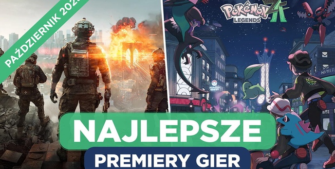 Najlepsze Premiery Gier Październik 2025 - Battlefield 6, Pokemon Legends: Z-A