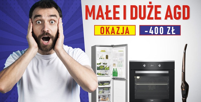 Nawet do 400 złotych zostanie ci w kieszeni - Promocje na AGD