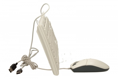 A4 TECH Zestaw klawiatura + mysz KM-720620D USB Biały