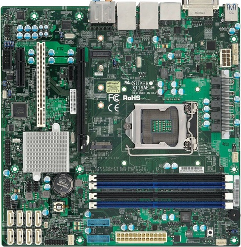 Supermicro Płyta główna serwerowa MBD-X11SAE-M-O LGA 1151 ATX