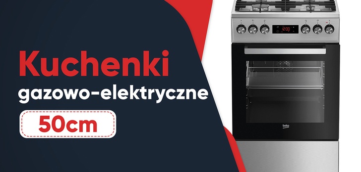 Jaka kuchenka gazowo-elektryczna 50 cm? |TOP 7|