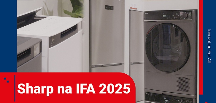 Sharp na IFA 2025: AGD, nowy design i technologie
