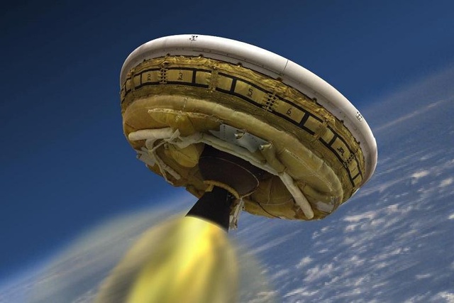 Ludzie wylądują na Marsie latającym spodkiem? NASA już go testuje