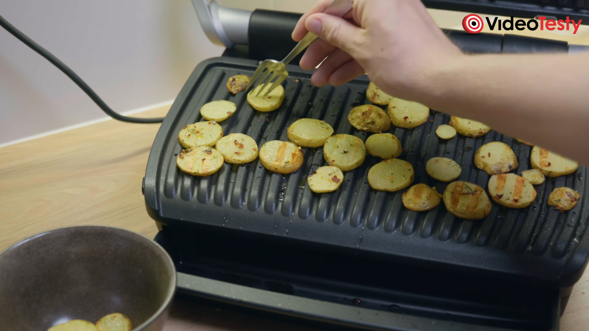 Ziemniaki na Tefal OptiGrill Elite XL