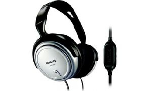 Słuchawki nauszne Philips SHP2500/10 (Srebrny)