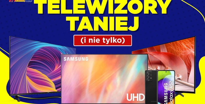 Telewizory taniej - Większość promocji tylko do poniedziałku!