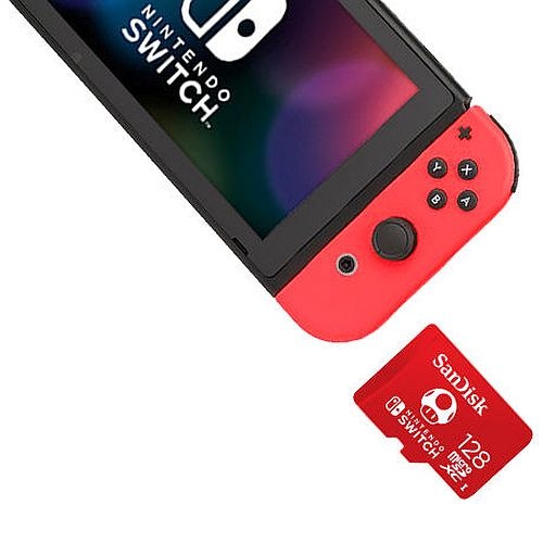 karta pamięci do przenośnej konsoli SanDisk Nintendo Switch 128GB 100/90 MB/s microSDXC