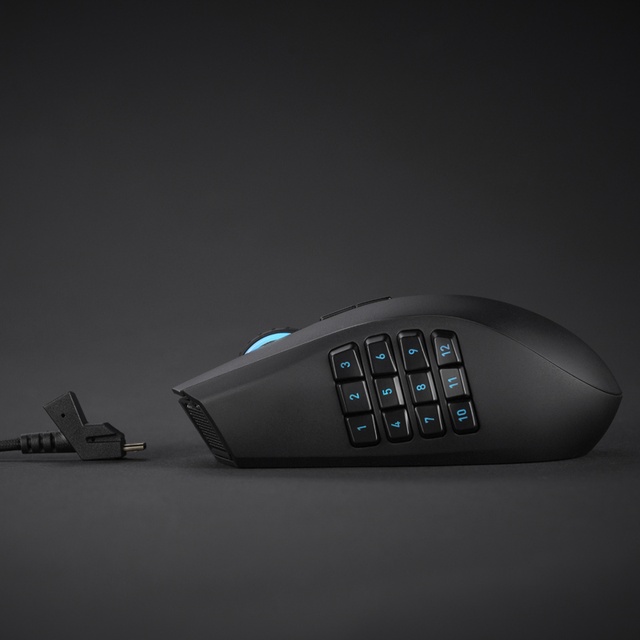 Razer Naga Epic Chroma - Bezprzewodowa Mysz Do MMO Z 19 Przyciskami