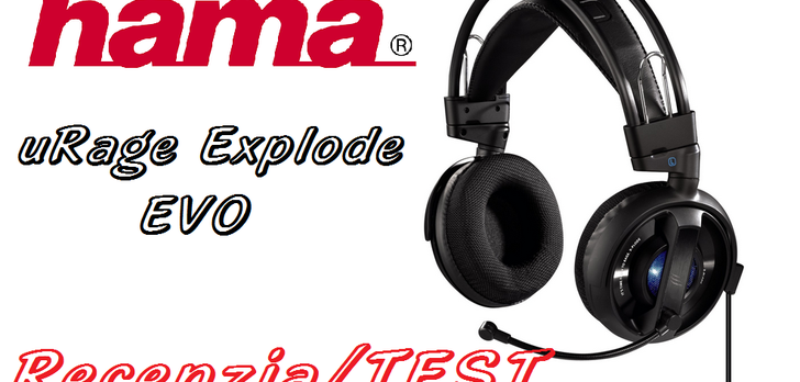 Hama uRage Explode Evo - słuchawki dla gracza