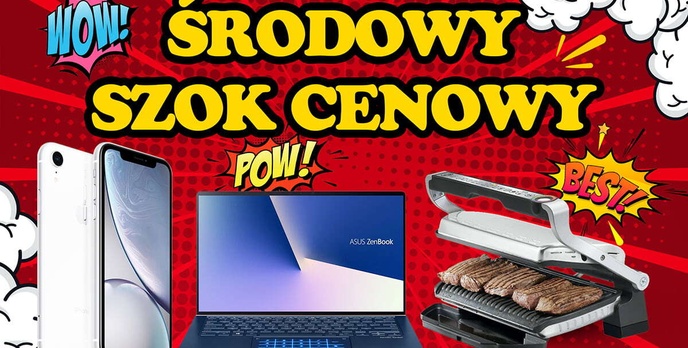Środowy Szok Cenowy! Kupuj 500 zł taniej!