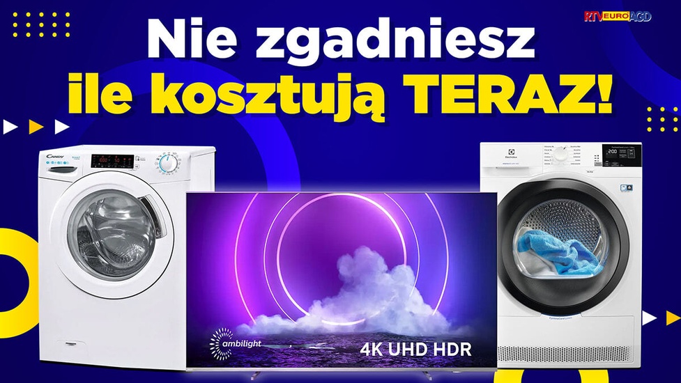 Suszarka do prania 1000 zł taniej! Zaskakujące promocje na AGD