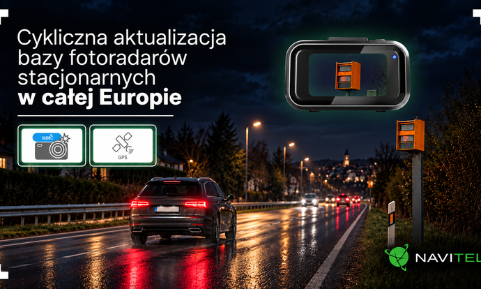 Fotoradary z całej Europy w kamerach NAVITEL - Yanosik staje się zbędny?