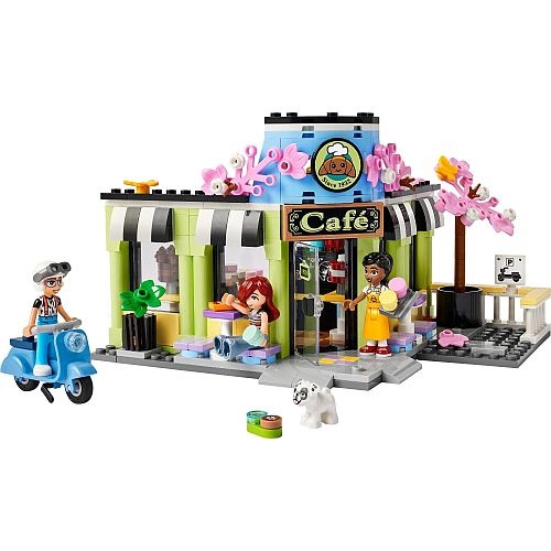zestaw klocków LEGO dla dziewczynek LEGO 42618 Friends Kawiarnia w Heartlake