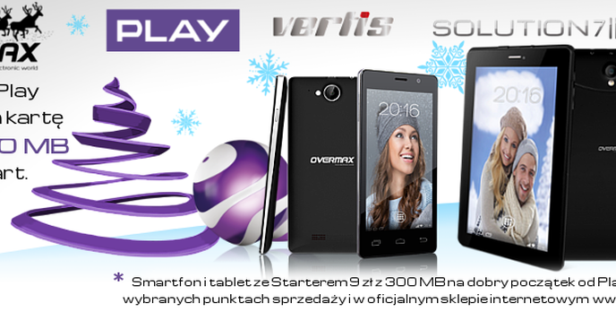 Overmax i startery Nowy PLAY Online