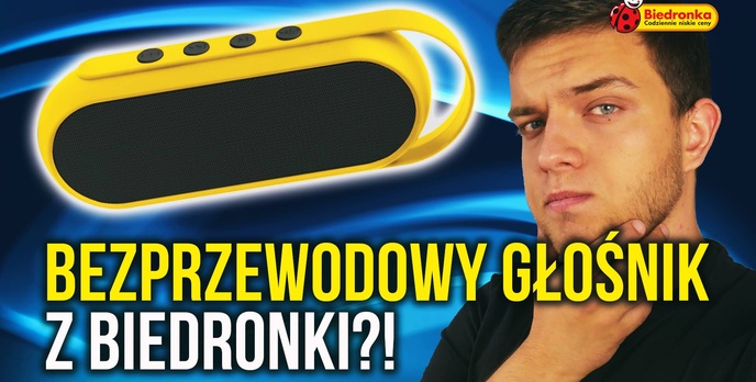 BEZPRZEWODOWY GŁOŚNIK Z BIEDRONKI ZA 49ZŁ?! Hykker Funky BT TEST