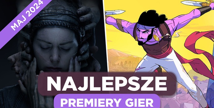Najlepsze Premiery Gier Maj 2025 - The Rogue Prince of Persia, Senua's Saga: Hellblade II