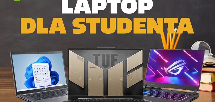Laptop dla wymagającego ucznia lub studenta