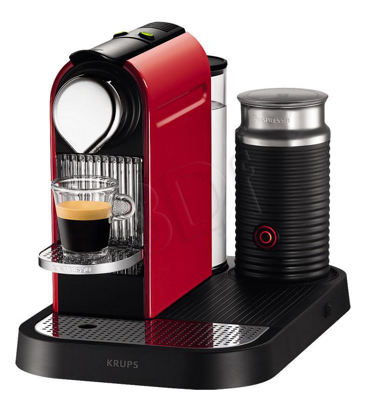 NESPRESSO XN7106 CITIZ Milk (czerwono czarny) NESPRESSO XN7106 CITIZ Milk (czerwono czarny)