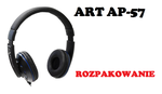 ART AP-57 rozpakowanie tanich słuchawek multimedialnych