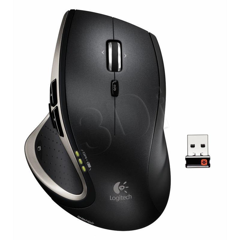 przewodowa/ Logitech laserowa Performance Mouse MX 1500dpi czarny