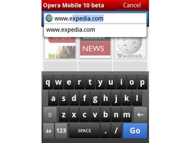 Opera Mobile 10 beta dostępna dla użytkowników Windows Mobile