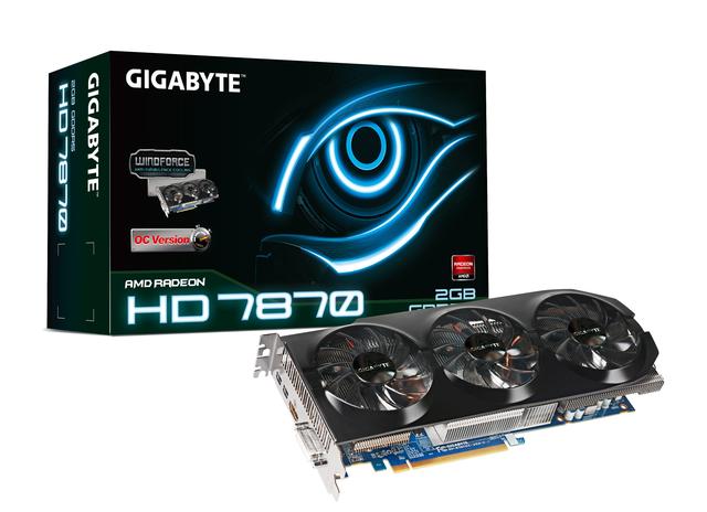 GIGABYTE prezentuje podkręcone wersje kart z serii Radeon HD 7800