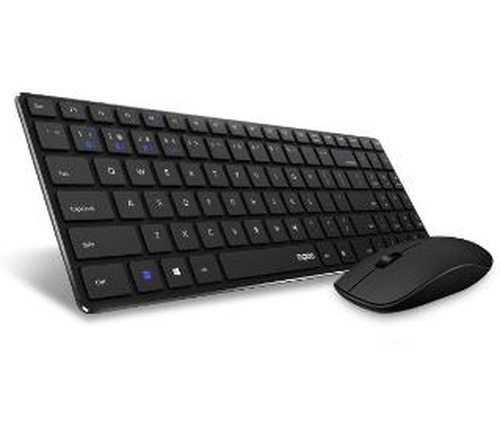 RAPOO Zestaw klawiatura + mysz Bluetooth 2.4G 9300 czarne UI