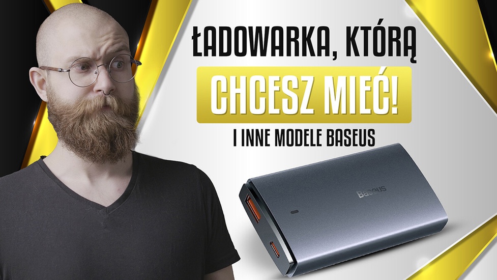 Ładowarka GaN, którą chcesz mieć. Baseus wytacza lekkie działa