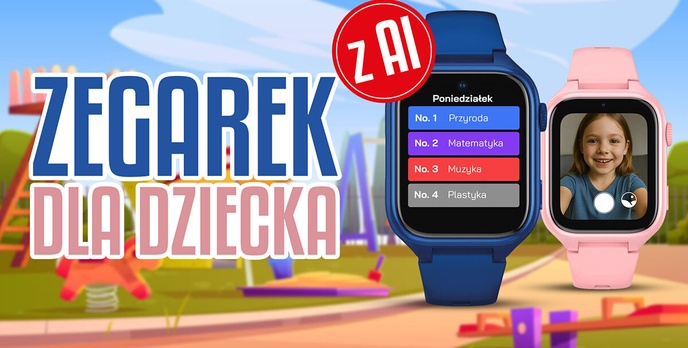 Smartwatch dla dziecka z AI czy bez? Stelio Junior Pro AI w redakcji