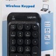 LogiLink Bezprzewodowa klawiatura numeryczna, 18 klawiszy, 2.4GHz