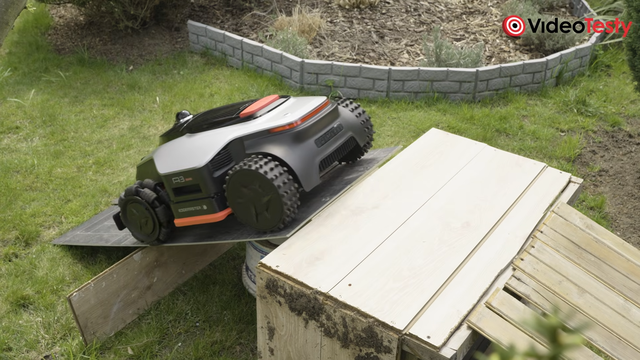 JAk pokonuje wniesienia Terenowy robot koszący Dreame A3 AWD Pro 
