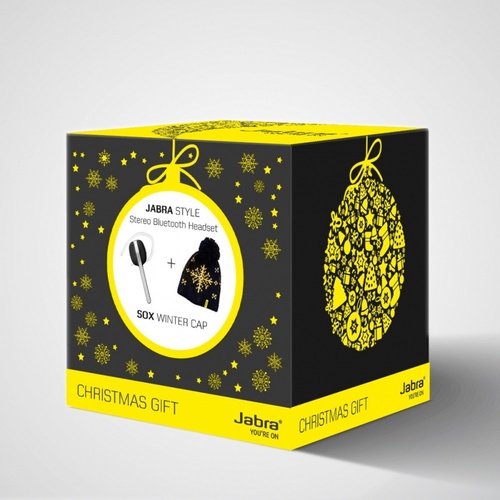 Jabra Style Black XMASS PACK Sluchawka BT