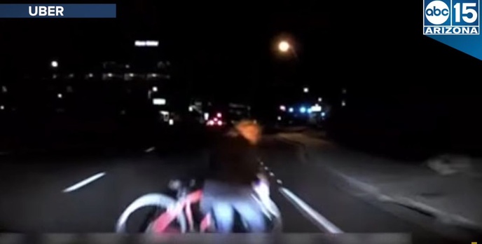 Autonomiczne auto Ubera jednak winne? Jest nagranie!