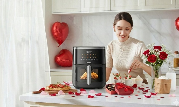 Walentynkowa premiera zaawansowanego airfryera Mova AeroChef FD10 Pro Max
