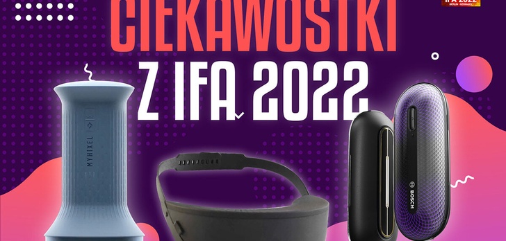 Ciekawostki na IFA 2022 - Oczyszczacz w kołnierzu, kamera do lodówki, pochwa treningowa