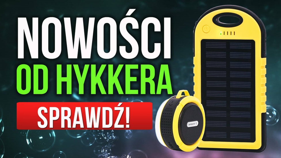 Głośnik i Powerbank - Wakacyjny Duet od Hykker Wkrótce w Biedronce